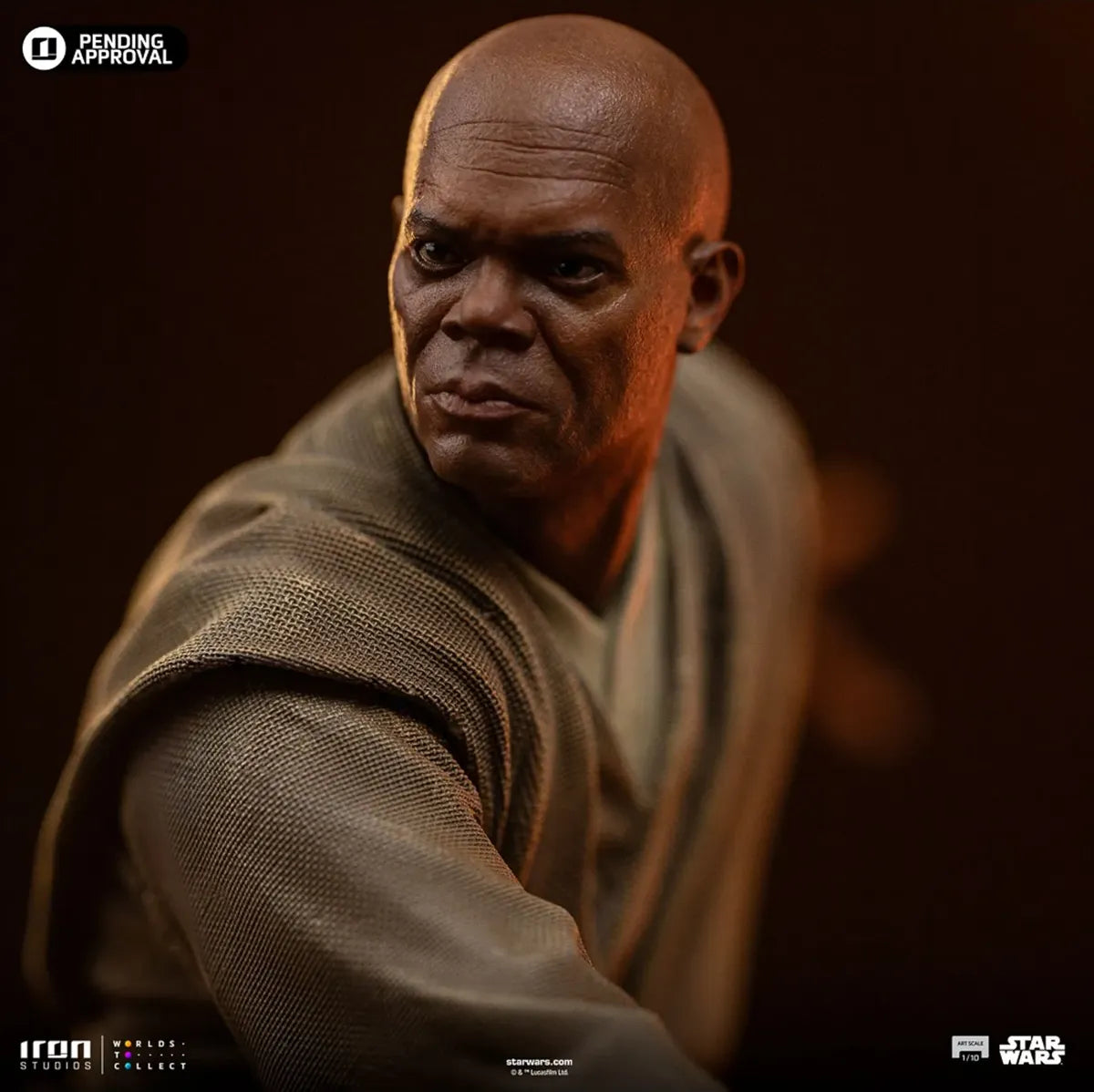 IRO59426 Star Wars: - Mace Windu 1:10 Scale Statue - Iron Studios - Titan Pop Culture