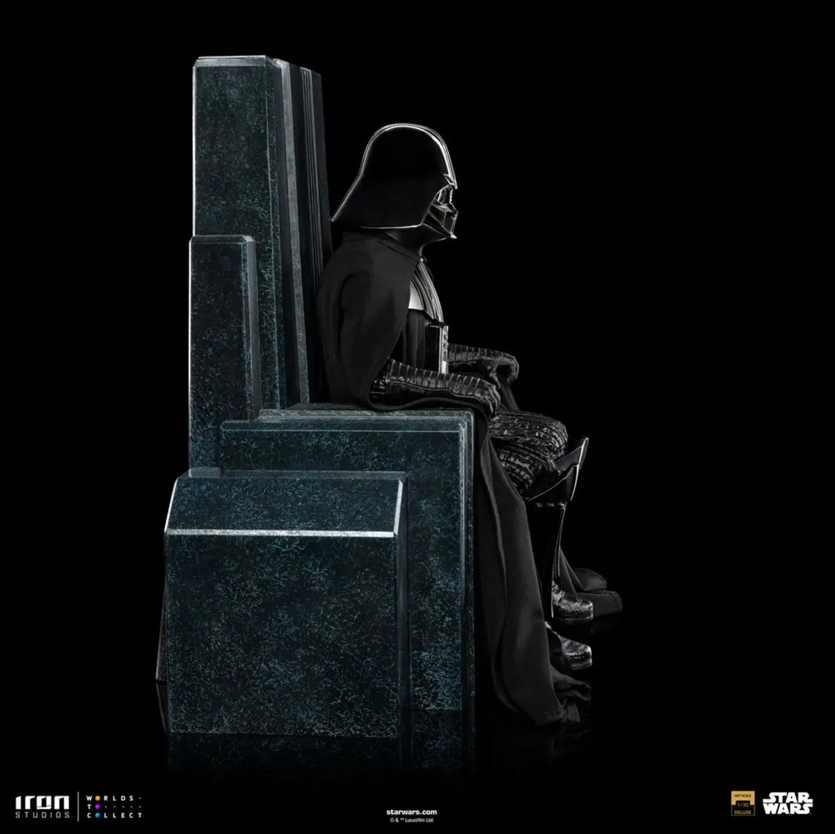 IRO59433 Star Wars - Darth Vader on Throne 1:10 Scale Statue - Iron Studios - Titan Pop Culture