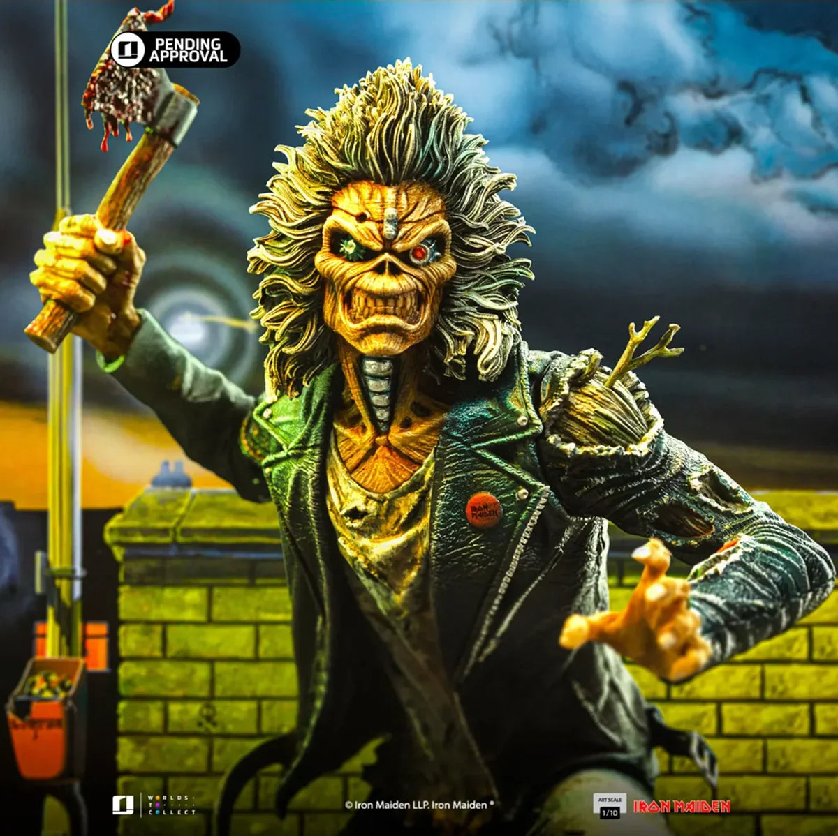 Iron Maiden - Eddie 50th Anniversary 1:10 Scale Statue