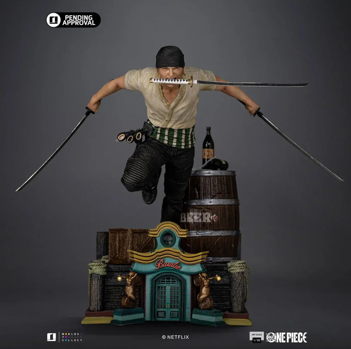One Piece - Zoro 1:10 Scale Statue
