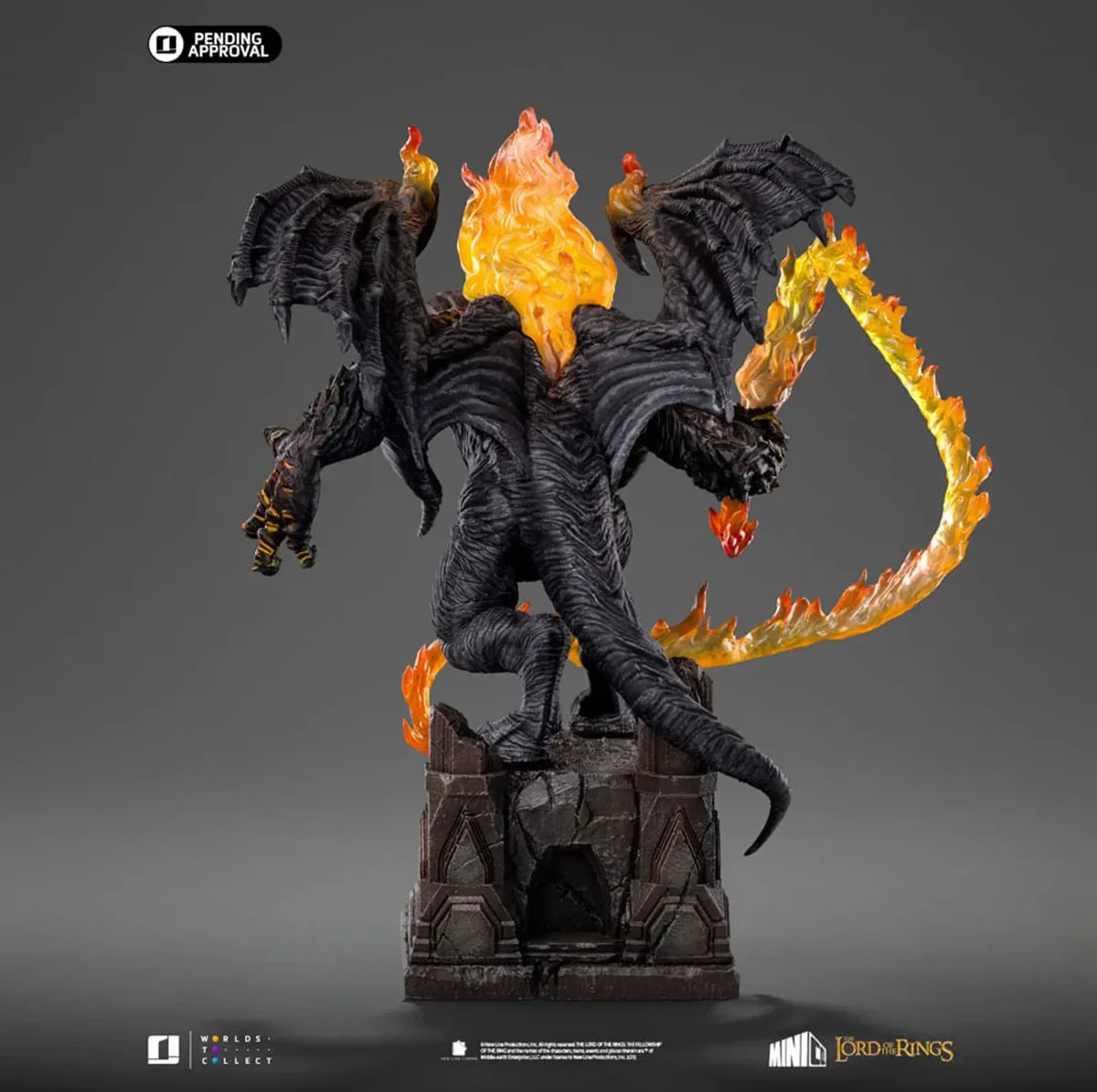 Figura de vinilo de Balrog de El Señor de los Anillos (MiniCo)