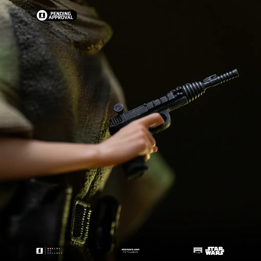 Star Wars - Leia and Wicket 1:10 Scale Statue