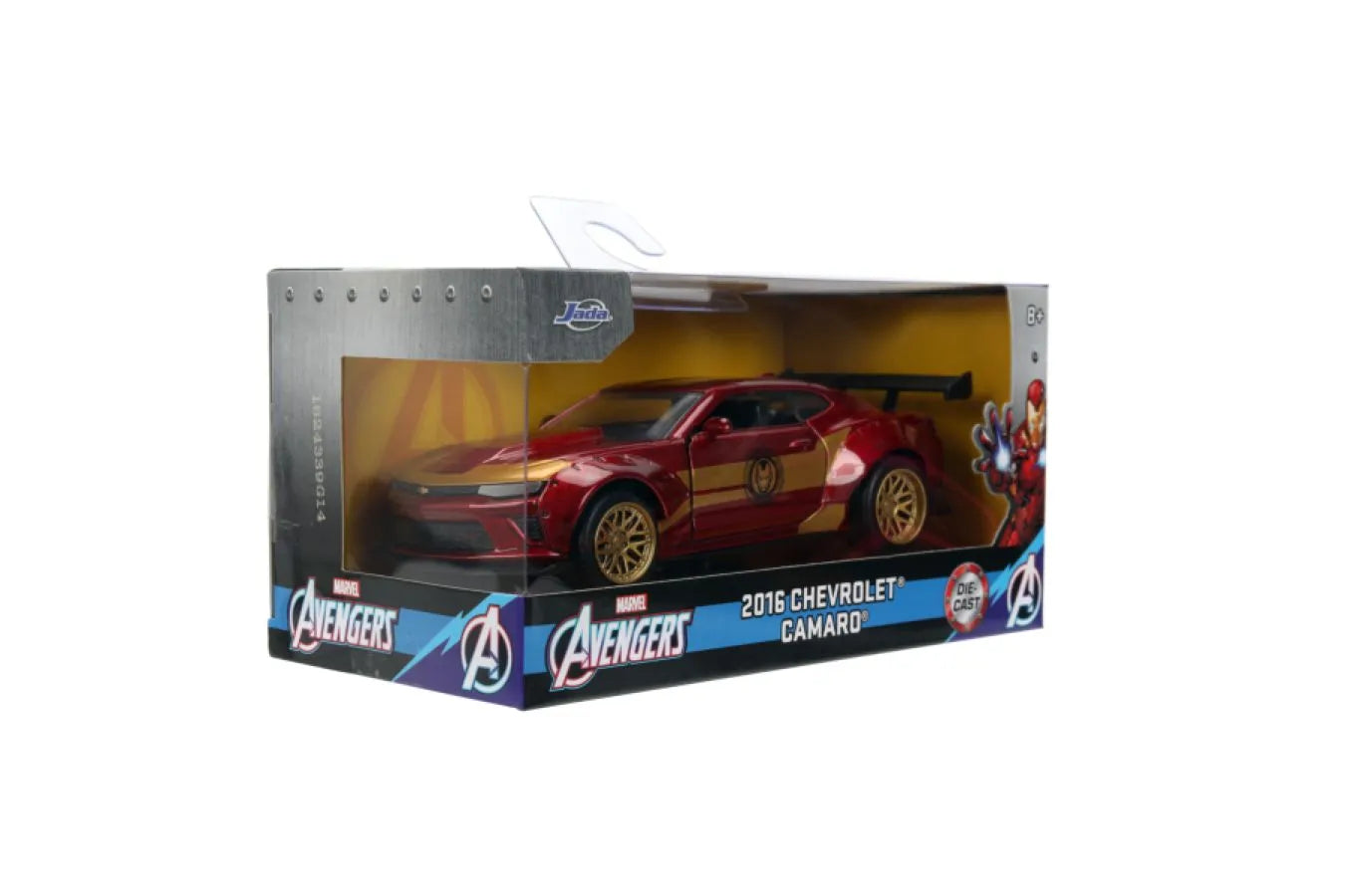 JAD30307 Marvel Comics - 2016 Chevy Camaro Iron Man 1:32 Scale Diecast Vehicle - Jada Toys - Titan Pop Culture