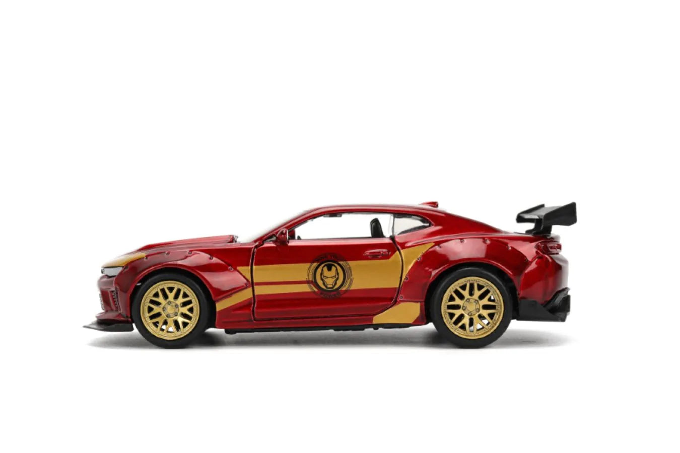 JAD30307 Marvel Comics - 2016 Chevy Camaro Iron Man 1:32 Scale Diecast Vehicle - Jada Toys - Titan Pop Culture