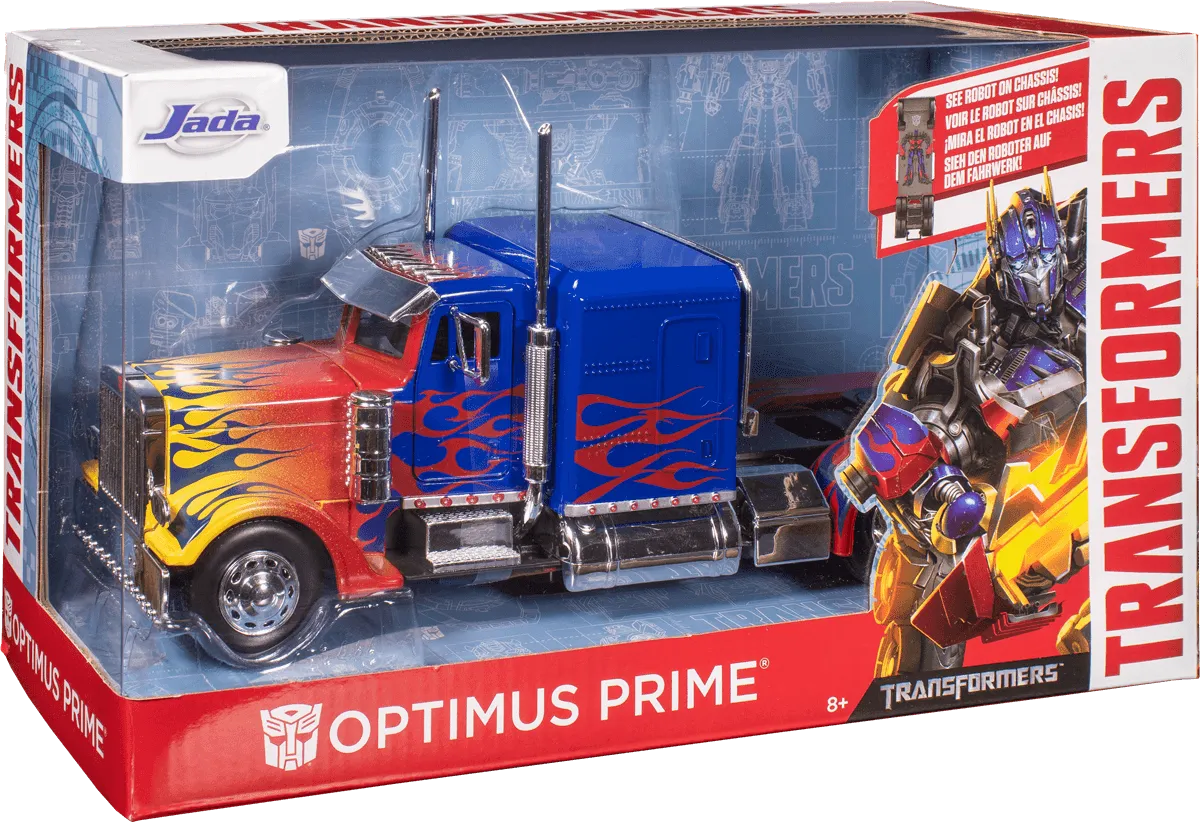 JAD30446 Transformers (2007) - Optimus Prime T1 1:24 Hollywood Ride - Jada Toys - Titan Pop Culture