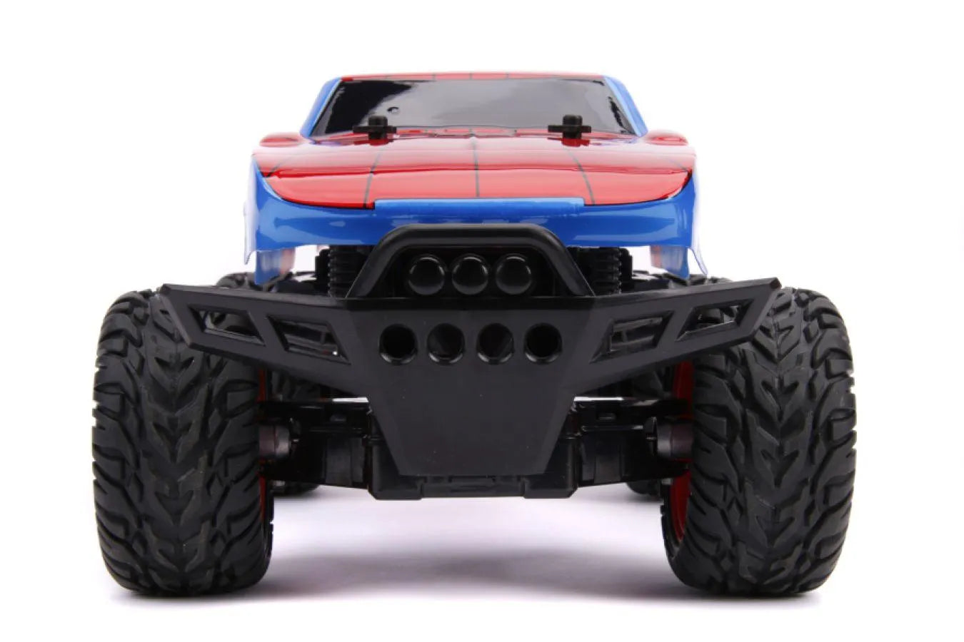 JAD30761 Hollywood Rides - Dodge Charger Daytona (Spider-Man) 1:12 Remote Control Car - Jada Toys - Titan Pop Culture