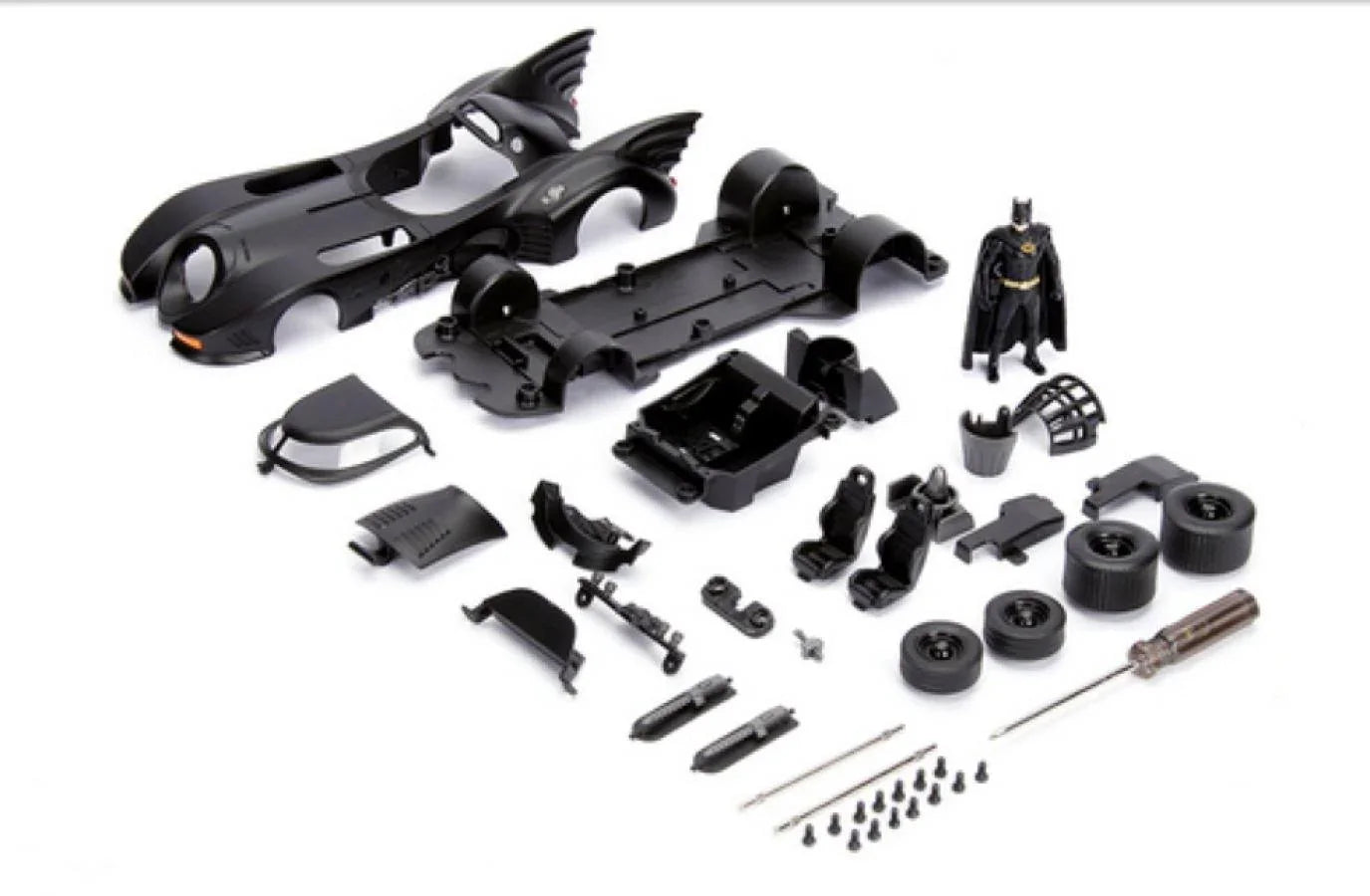 JAD30874 Batman (1989) - Batmobile with Batman 1:24 Scale Diecast Model Kit - Jada Toys - Titan Pop Culture