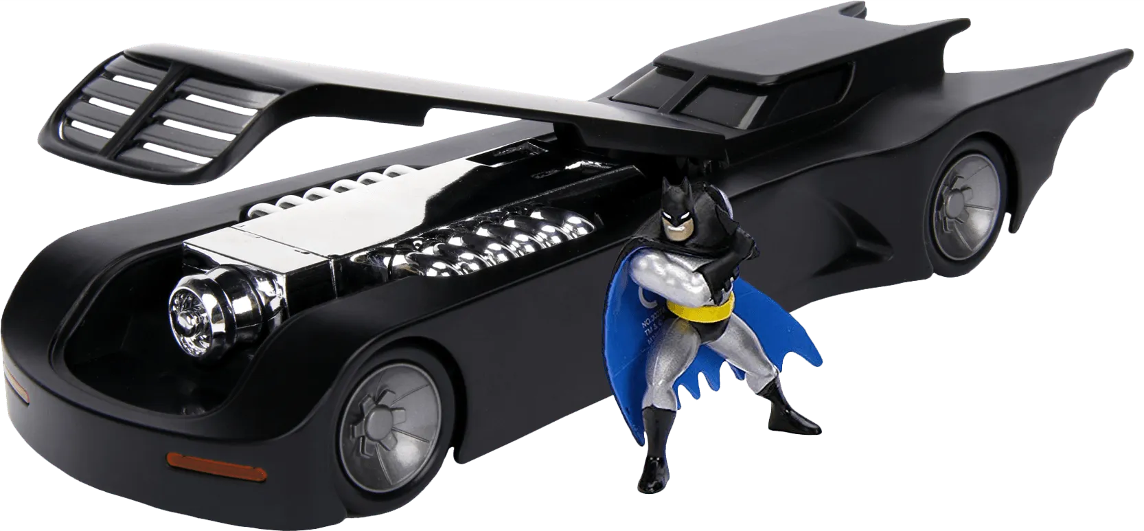 JAD30916 Batman: The Animated Series - Batmobile 1:24 Scale Diecast Vehicle - Jada Toys - Titan Pop Culture