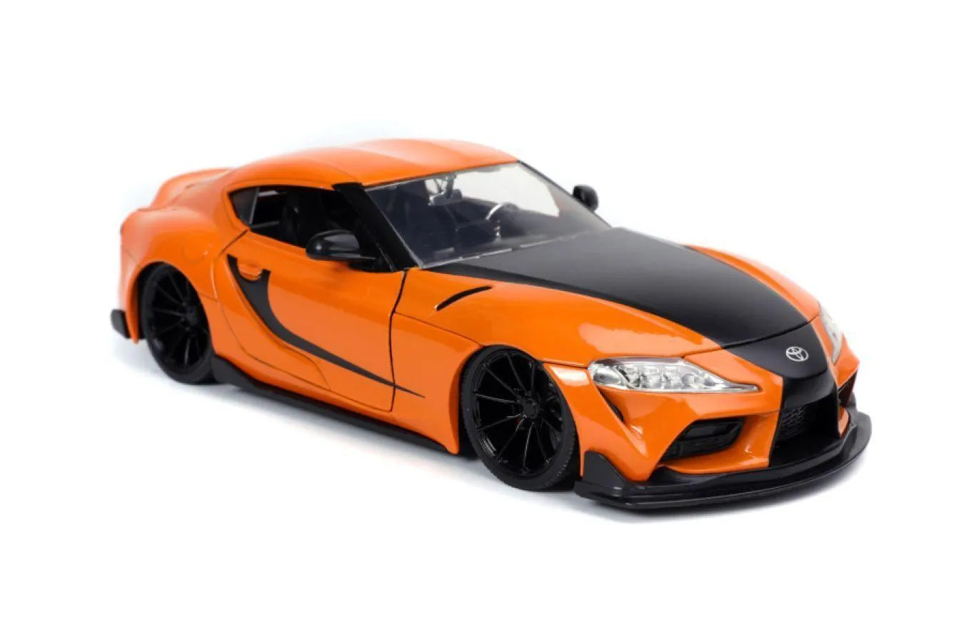 JAD32097 Fast and Furious 9: The Fast Saga - 2020 Toyota Supra Metallic Orange 1:24 Scale Hollywood Ride - Jada Toys - Titan Pop Culture