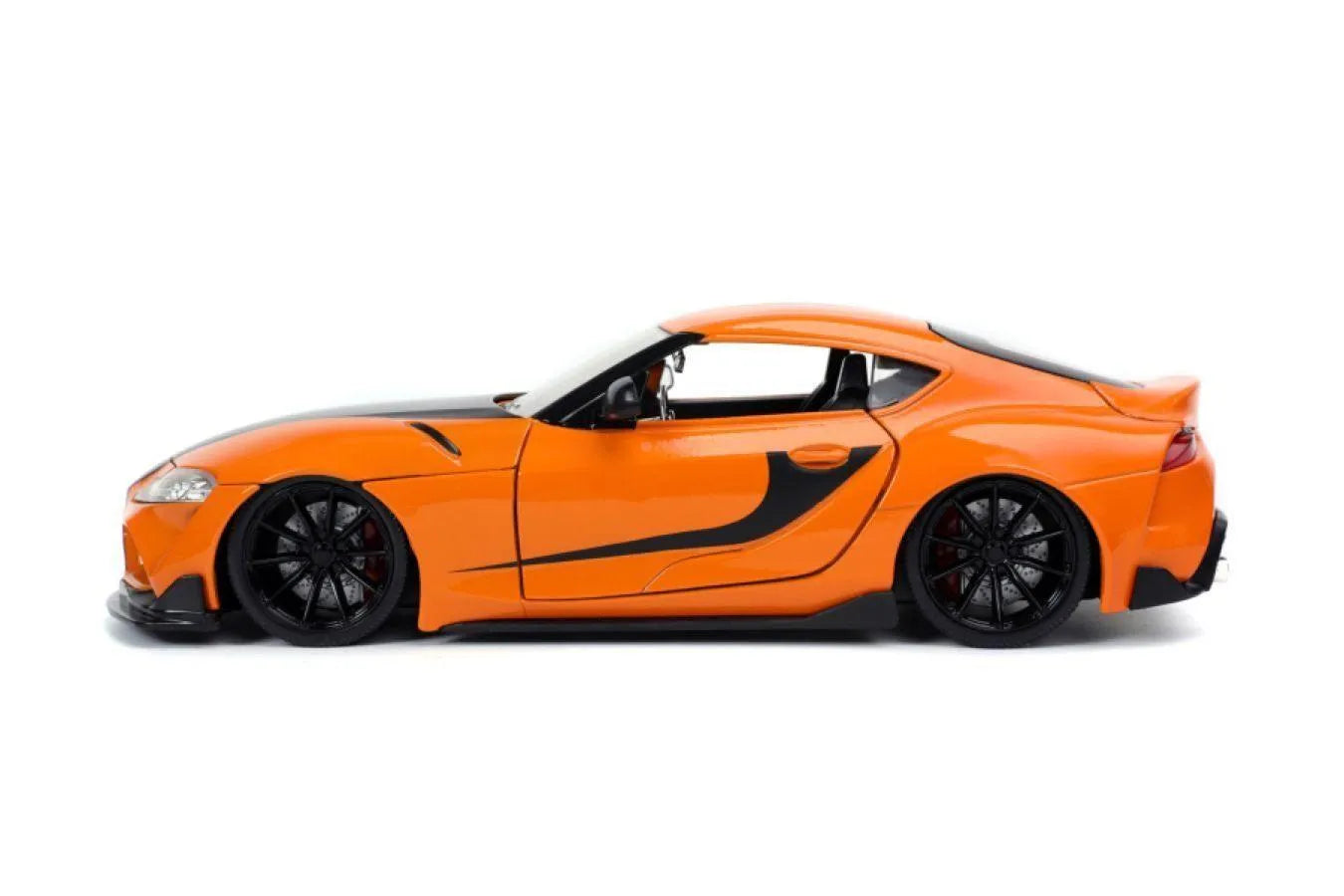 JAD32097 Fast and Furious 9: The Fast Saga - 2020 Toyota Supra Metallic Orange 1:24 Scale Hollywood Ride - Jada Toys - Titan Pop Culture