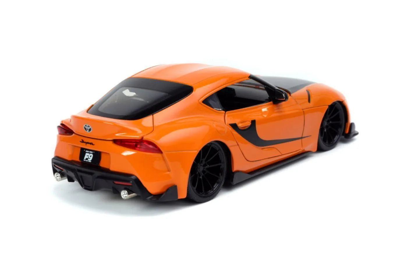 JAD32097 Fast and Furious 9: The Fast Saga - 2020 Toyota Supra Metallic Orange 1:24 Scale Hollywood Ride - Jada Toys - Titan Pop Culture