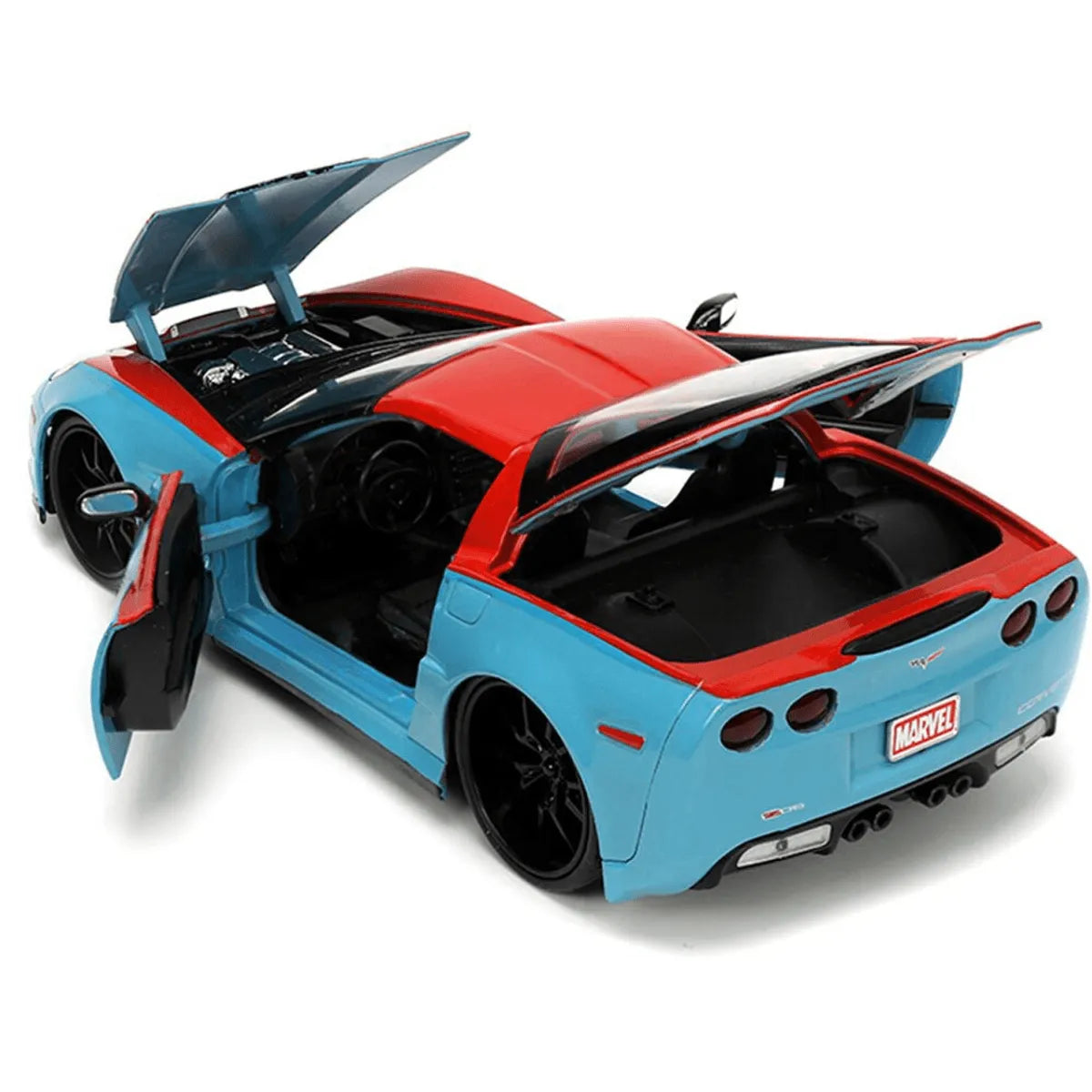 JAD32115 Avengers (comics) - Doctor Strange & 2006 Chevrolet Corvette Z06 1:24 Scale - Jada Toys - Titan Pop Culture