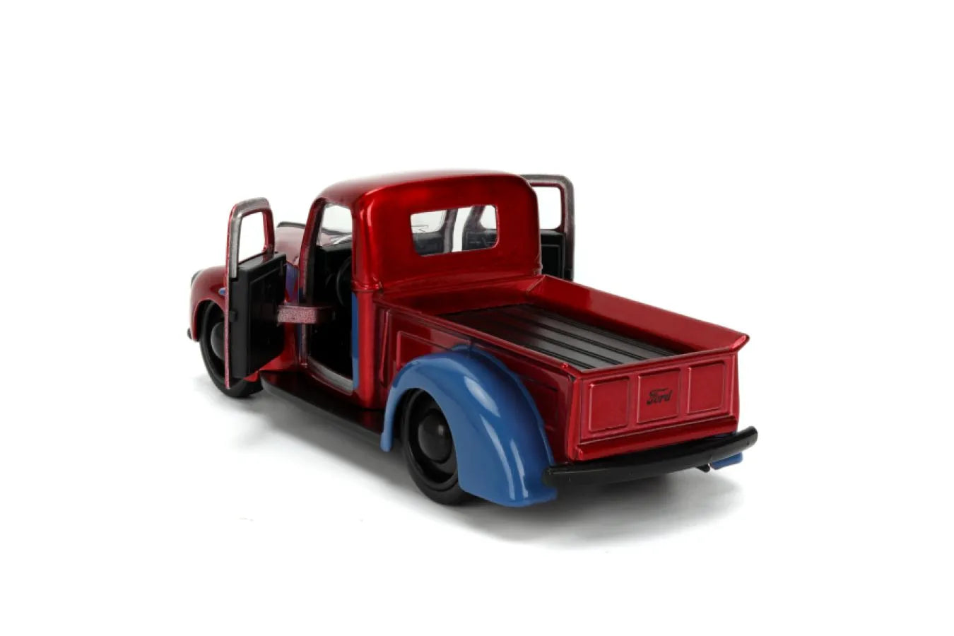 JAD32117 Marvel Comics - 1941 Ford Pickup Spider-Man 1:32 Scale Diecast Vehicle - Jada Toys - Titan Pop Culture