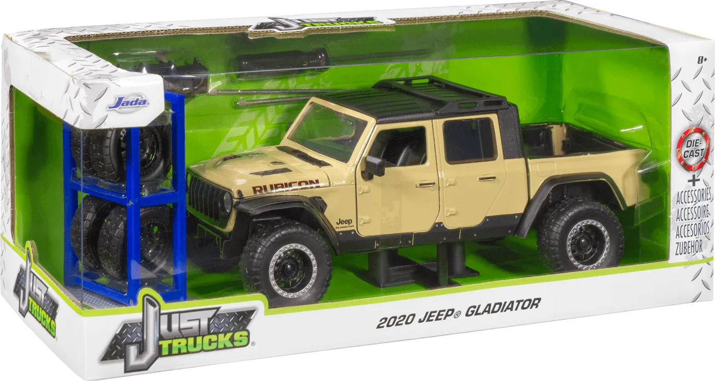 JAD32711 Just Trucks - 2020 Jeep Gladiator 1:24 Scale - Jada Toys - Titan Pop Culture