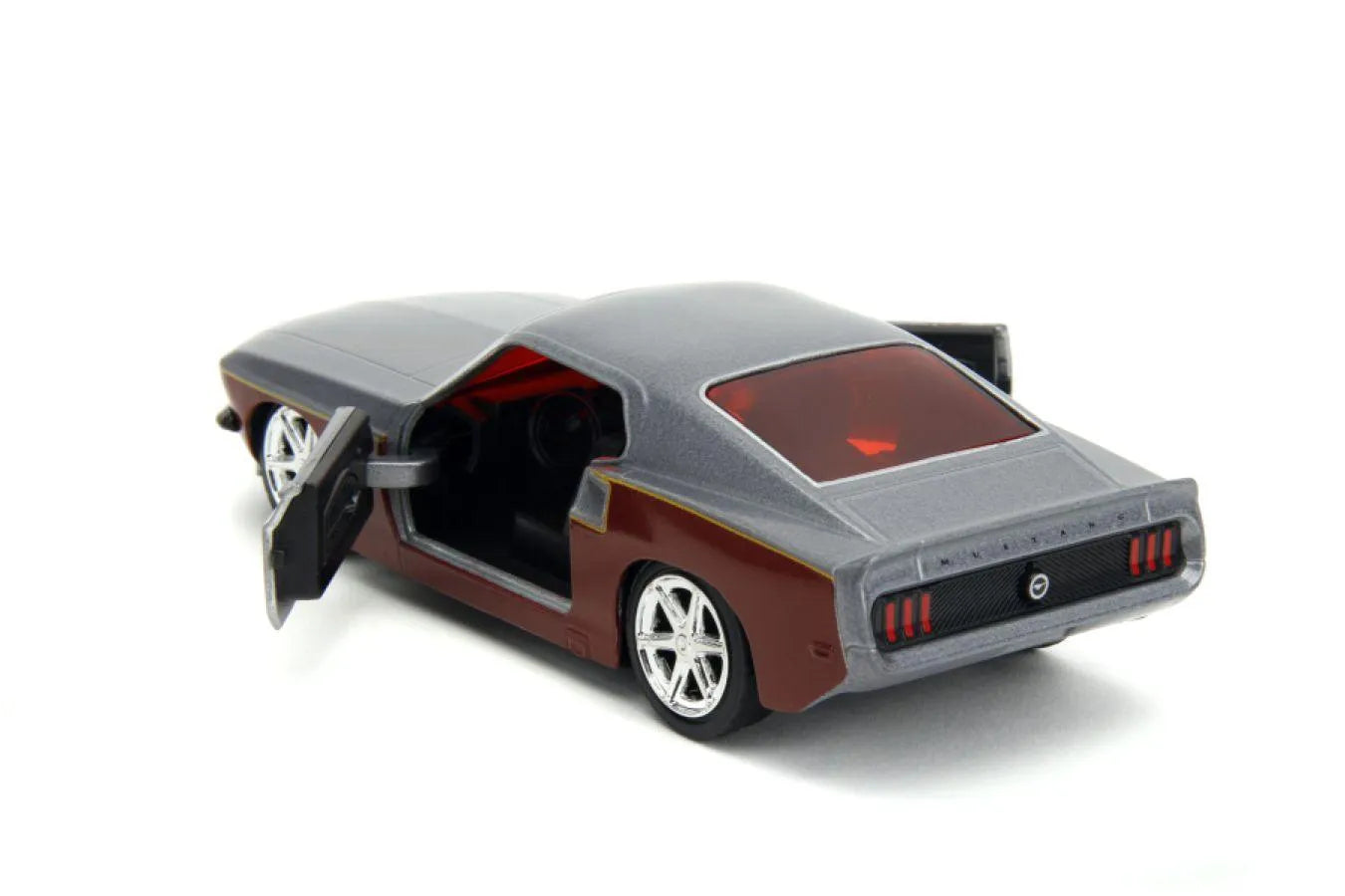 JAD33077 Marvel Comics - 1969 Ford Mustang Fastback 1:32 Scale Vehicle with Star Lord Figure - Jada Toys - Titan Pop Culture
