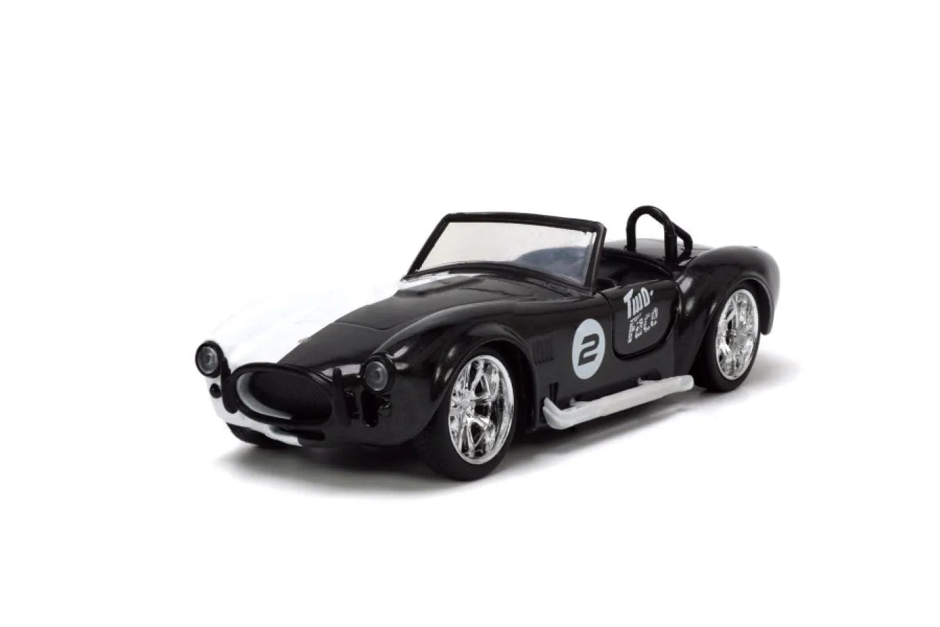 JAD33091 Batman (comics) - 1965 Shelby Cobra with Two-Face Figure 1:32 Scale - Jada Toys - Titan Pop Culture