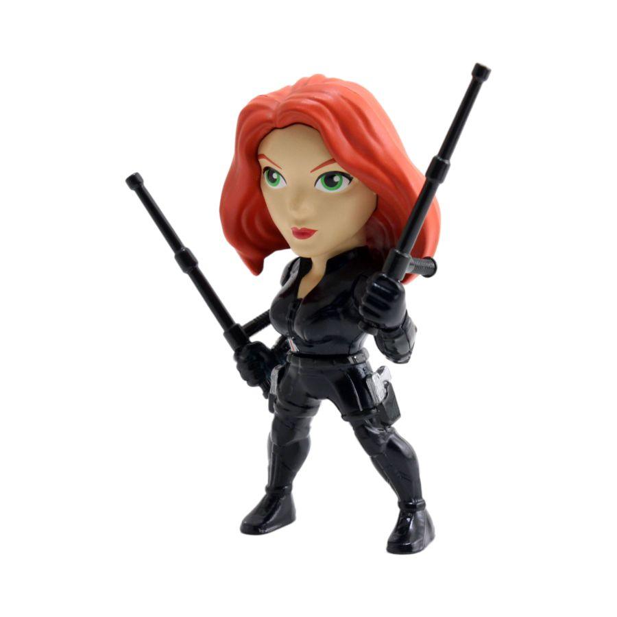 JAD33296 Avengers - Black Widow 4" Diecast MetalFig - Jada Toys - Titan Pop Culture