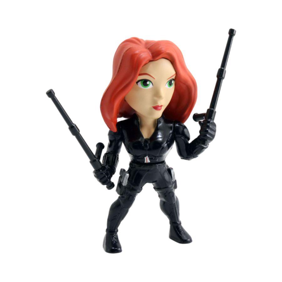 JAD33296 Avengers - Black Widow 4" Diecast MetalFig - Jada Toys - Titan Pop Culture