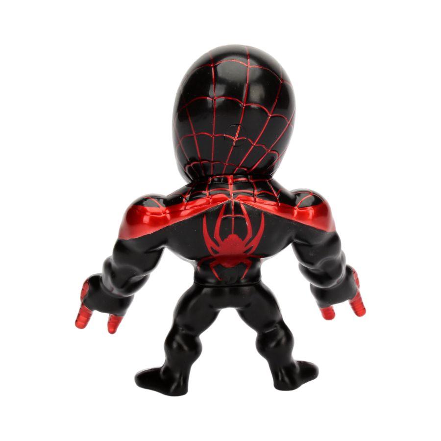 JAD33432 Spider-Man - Miles Morales 4" Diecast Metalfig - Jada Toys - Titan Pop Culture