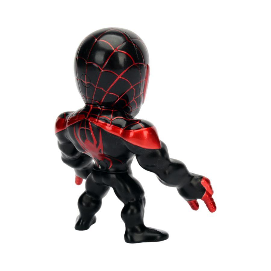 JAD33432 Spider-Man - Miles Morales 4" Diecast Metalfig - Jada Toys - Titan Pop Culture