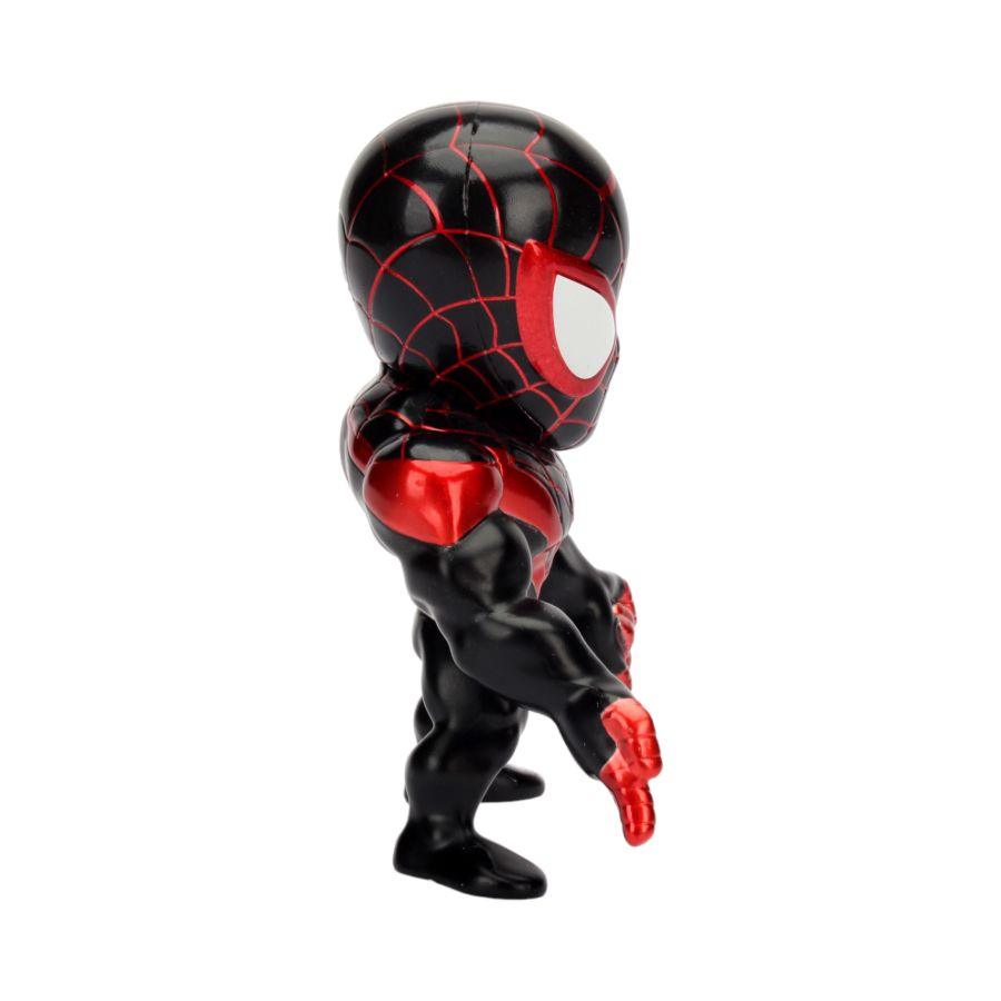 JAD33432 Spider-Man - Miles Morales 4" Diecast Metalfig - Jada Toys - Titan Pop Culture