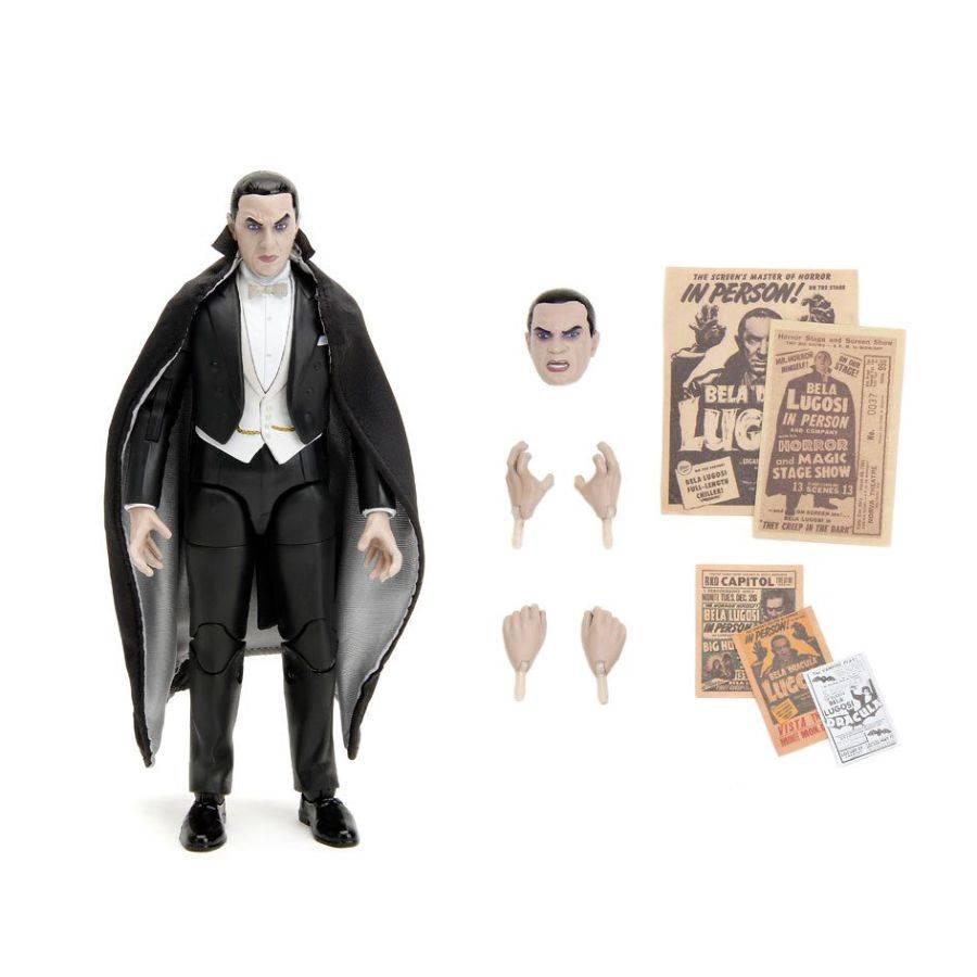 JAD34035 Bela Lugosi - Dracula 6" Action Figure - Jada Toys - Titan Pop Culture