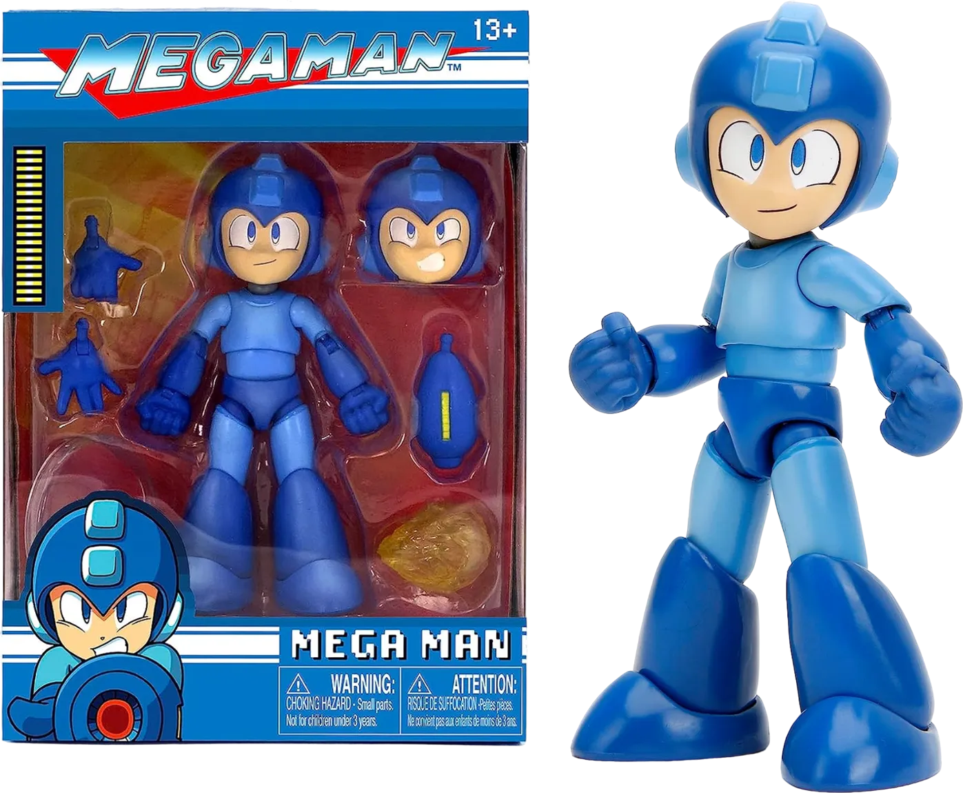 JAD34221 Mega Man - Mega Man 4.5" Action Figure - Jada Toys - Titan Pop Culture
