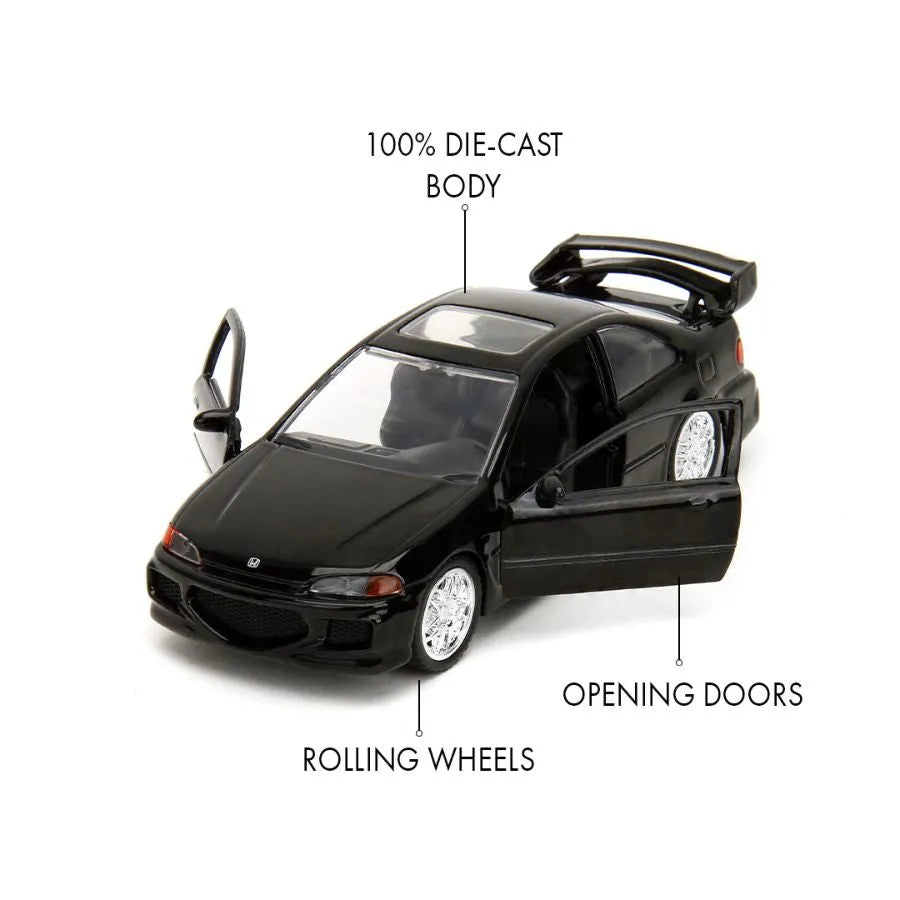 JAD34419 Fast & Furious - Heist Honda Civic EJ1 1:32 Scale Diecast Vehicle - Jada Toys - Titan Pop Culture
