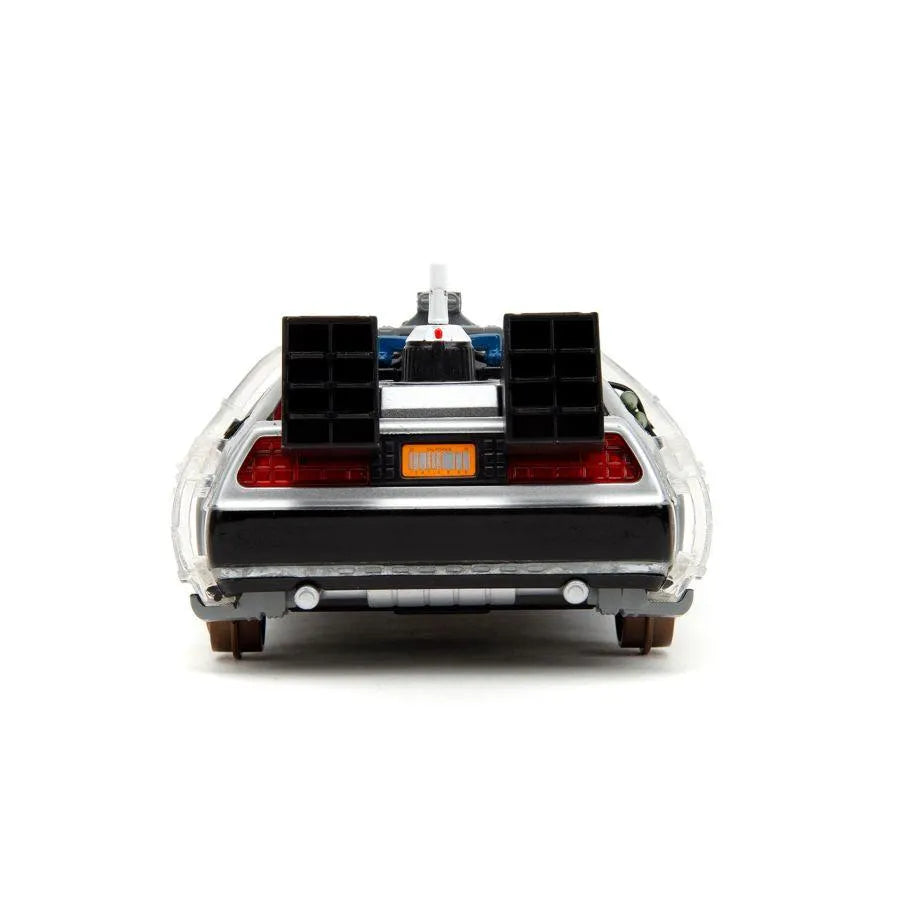 JAD34996 Back to the Future 3 - Delorean 1:24 Diecast Vehicle (with Sound) - Jada Toys - Titan Pop Culture