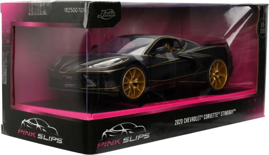 JAD35203 Pink Slips - 2020 Chevrolet Corvette Stingray 1:24 Scale Diecast Vehicle - Jada Toys - Titan Pop Culture