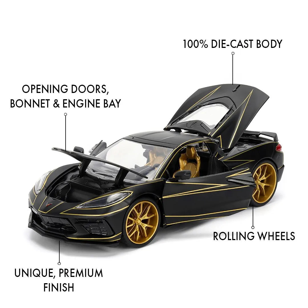 JAD35203 Pink Slips - 2020 Chevrolet Corvette Stingray 1:24 Scale Diecast Vehicle - Jada Toys - Titan Pop Culture