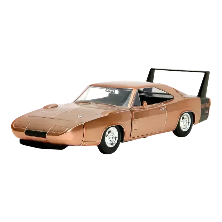 JAD35214 Big Time Muscle - 1969 Dodge Charger Daytona 1:24 Scale Diecast Vehicle - Jada Toys - Titan Pop Culture