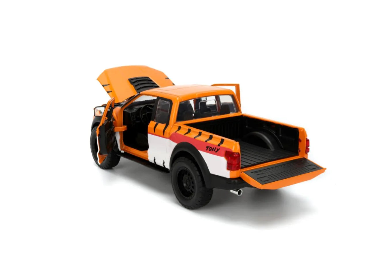 JAD35470 Kellogg's - Ford F150 Raptor 1:24 Scale Diecast Vehicle with Tony the Tiger - Jada Toys - Titan Pop Culture