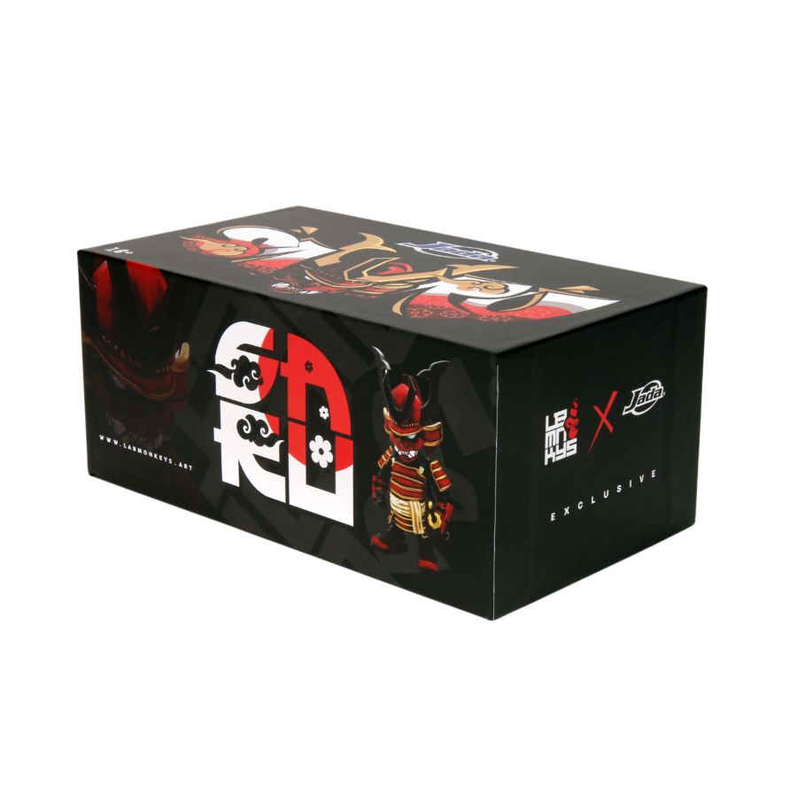 JAD35668 Lab Monkeys - 1:24 Mazda RX7 Diecast Vehicle with SARU 3.25" Figure - Jada Toys - Titan Pop Culture