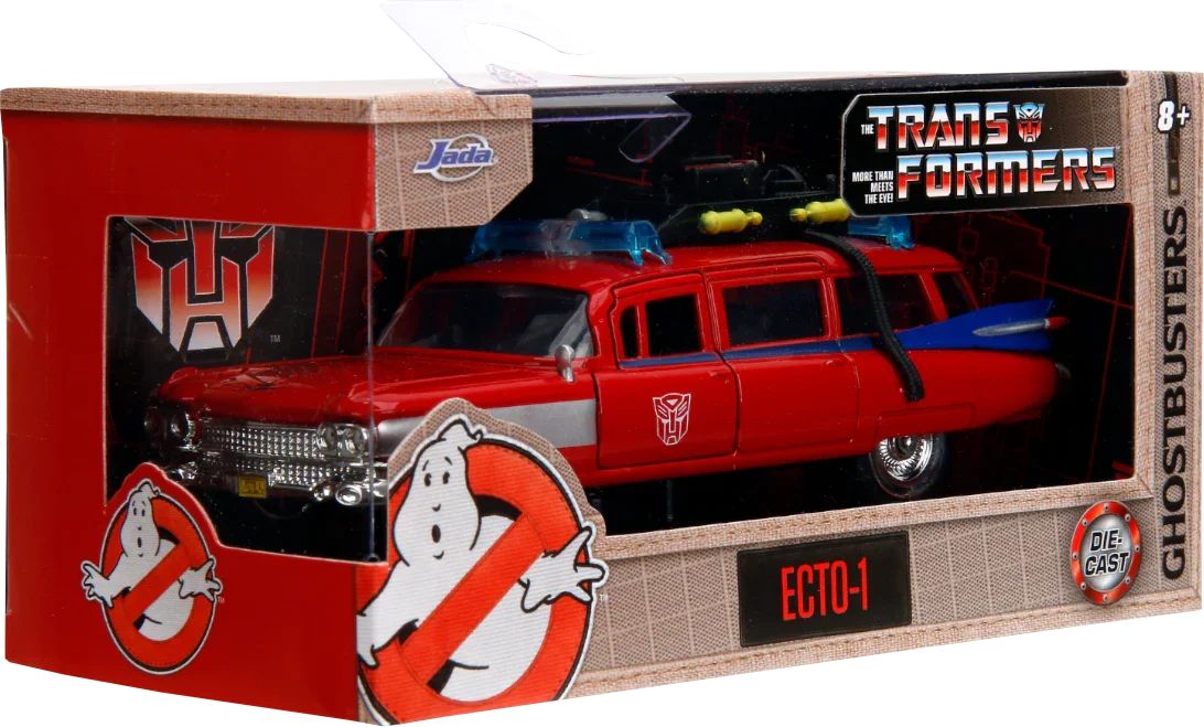 Ghostbusters - Cadillac Ecto-1 x Optimus Prime Mash-up 1:32 Scale Diecast Vehicle