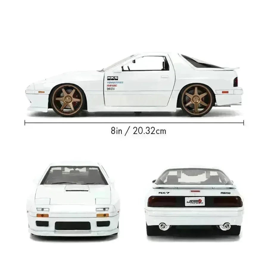 JAD35955 JDM Tuners - 1985 Mazda RX7 (FC) 1:24 Scale Diecast Vehicle - Jada Toys - Titan Pop Culture