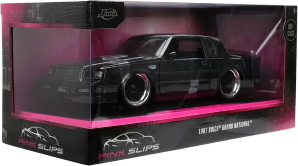 Pink Slips - 1987 Buick Grand National (Black) 1:24 Scale Diecast Vehicle