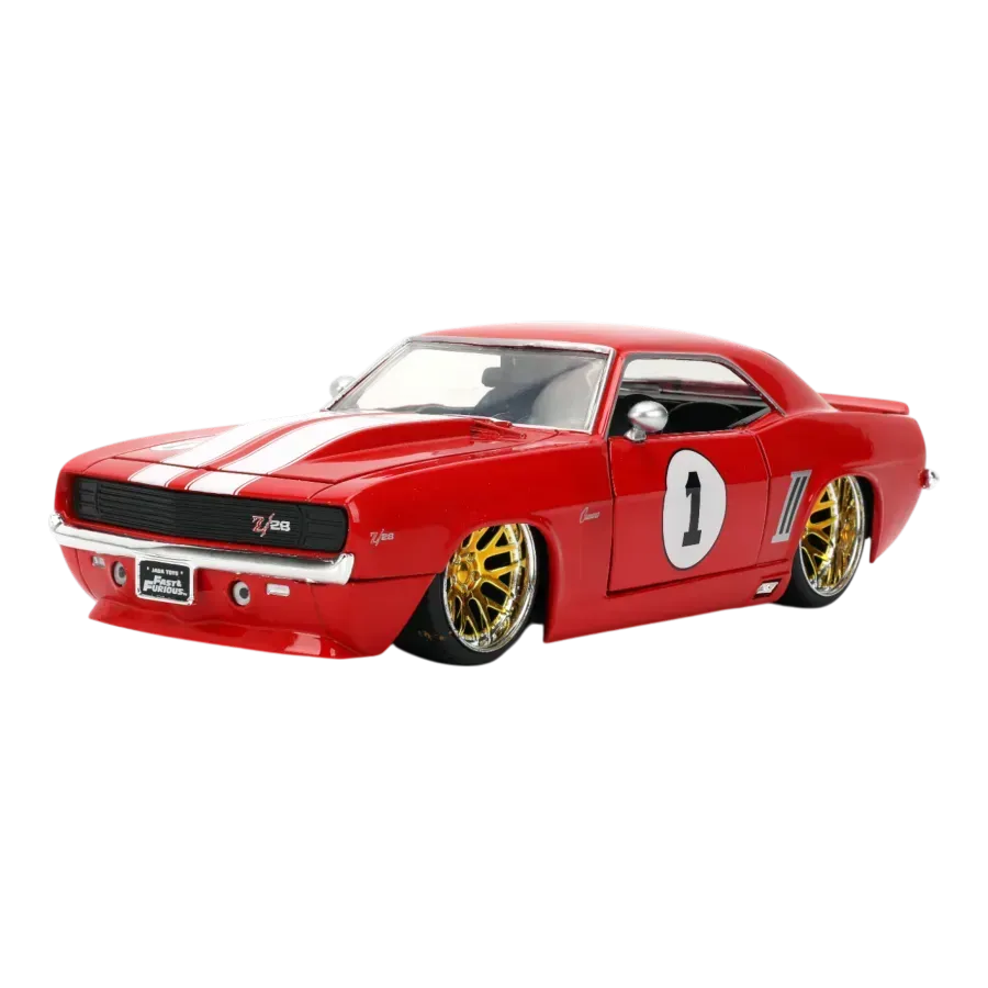 JAD36151 Fast & Furious - 1969 Chevrolet Camaro 1:24 Scale Diecast Vehicle - Jada Toys - Titan Pop Culture
