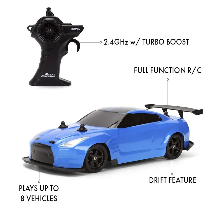 JAD36314 Fast & Furious - Nissan Ben Sopra DRIFT 1:24 Remote Control Car - Jada Toys - Titan Pop Culture