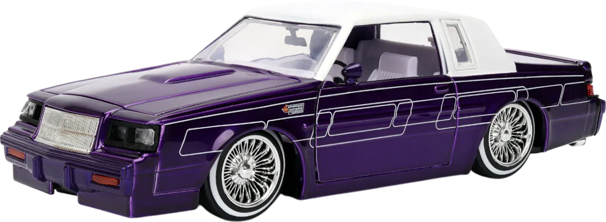 JAD36343 Big Time Muscle - 1987 Buick Grand National 1:24 Scale Diecast Vehicle - Jada Toys - Titan Pop Culture