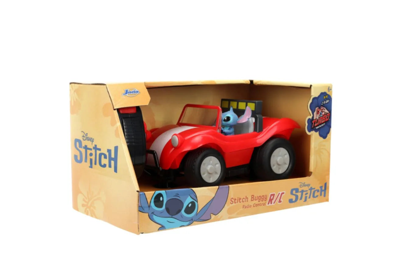 JAD36369 Lilo & Stitch - Stitch in Red Buggy 1:24 Scale Remote Control Car - Jada Toys - Titan Pop Culture