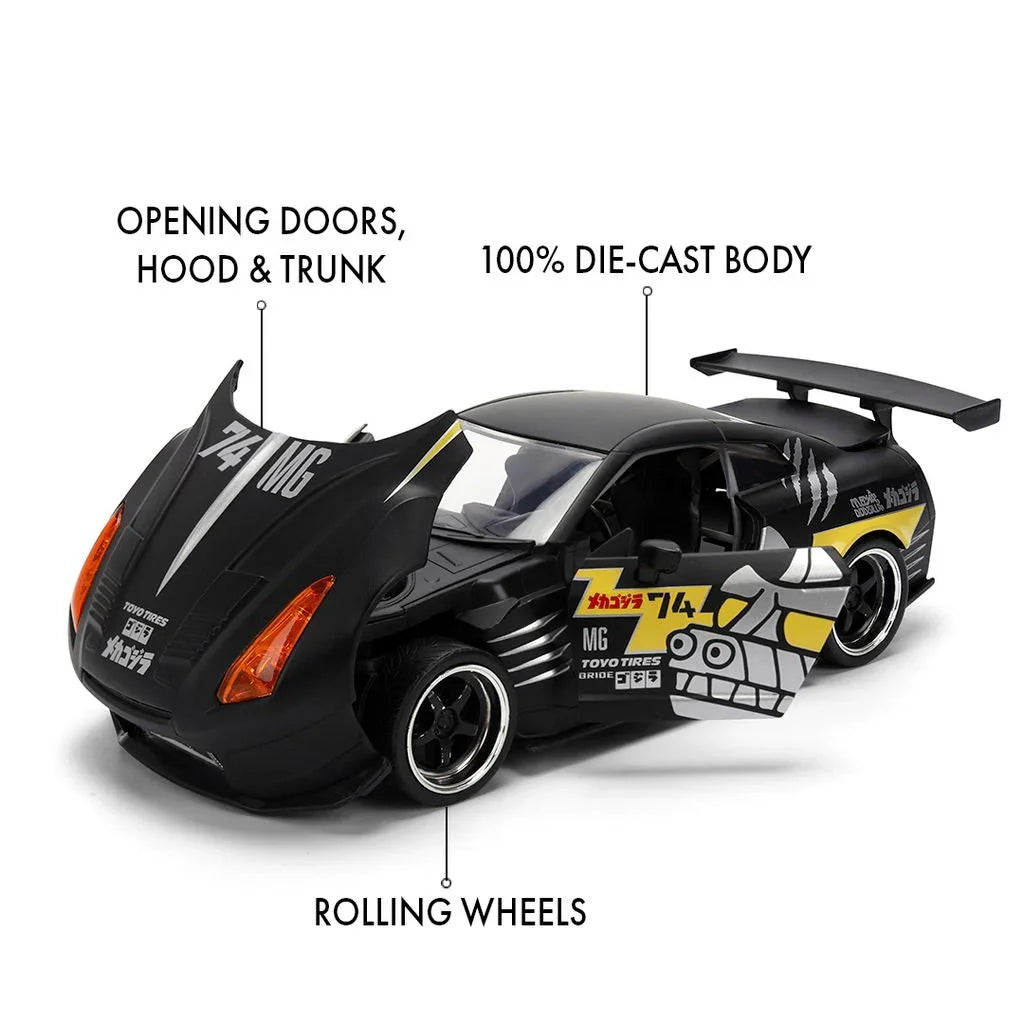 Godzilla - 2009 Nissan GT-R R35 Ben Sopra 1:24 Scale Diecast Vehicle