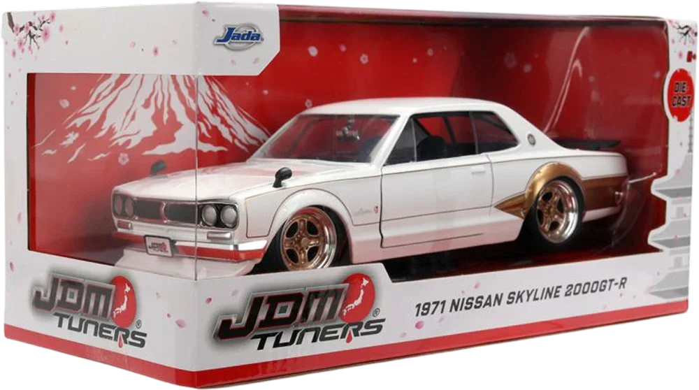 JDM Tuners - 1971 Nissan Skyline 2000 GT-R 1:24 Scale Diecast Vehicle