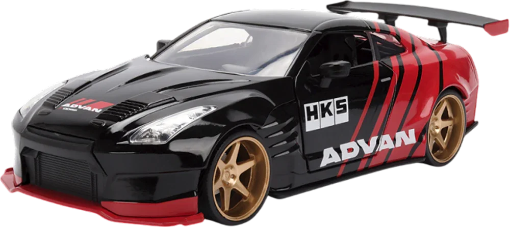 JDM Tuners - 2009 Nissan GT-R (R35) Ben Sopra 1:24 Scale Diecast Vehicle