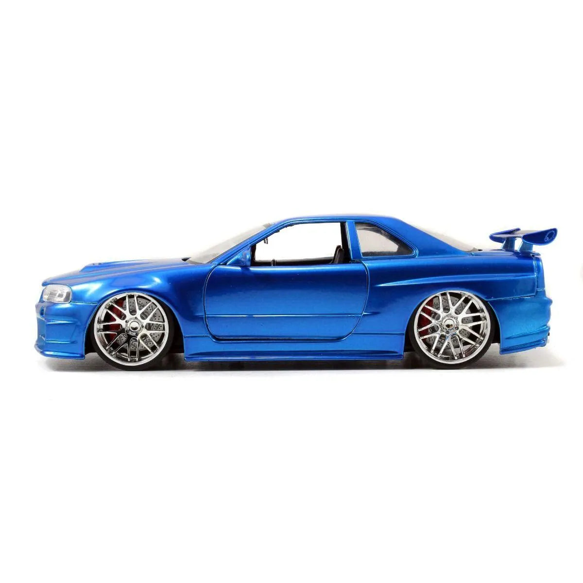 JAD97173 Fast and Furious - '02 Nissan Skyline GT-R R34 1:24 Scale Hollywood Ride - Jada Toys - Titan Pop Culture