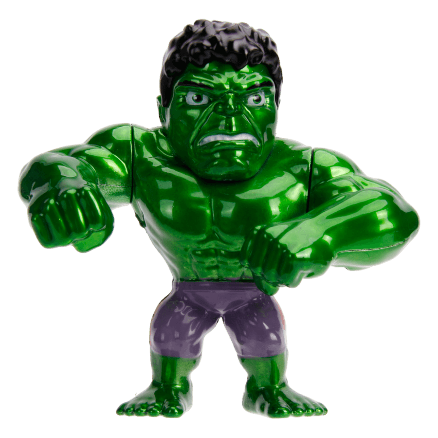 JAD97562 Avengers - Hulk 4" Diecast MetalFig - Jada Toys - Titan Pop Culture