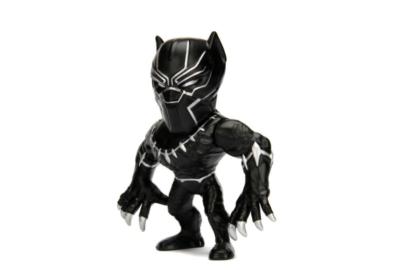 JAD97782 Avengers - Black Panther 4" Diecast MetalFig - Jada Toys - Titan Pop Culture