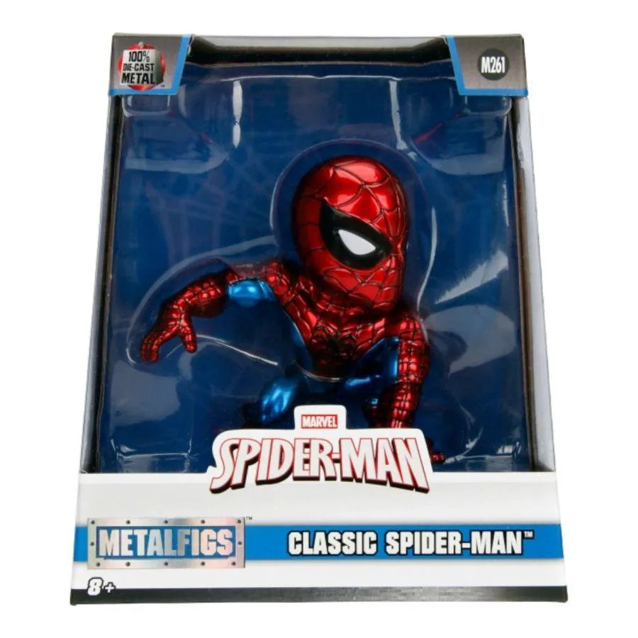 JAD97989 Spider-Man (comics) - Spider-Man Classic 4" Metals - Jada Toys - Titan Pop Culture
