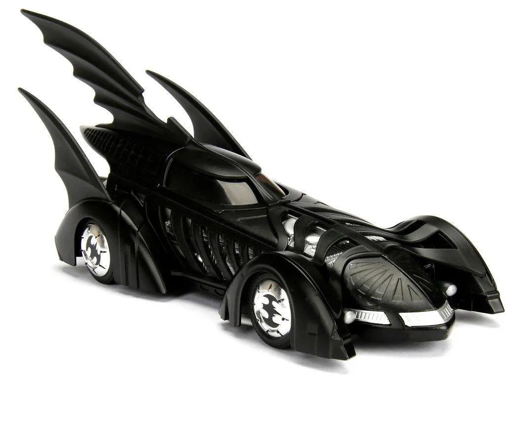 JAD98036 Batman Forever - Batmobile with Batman 1:24 Scale - Jada Toys - Titan Pop Culture
