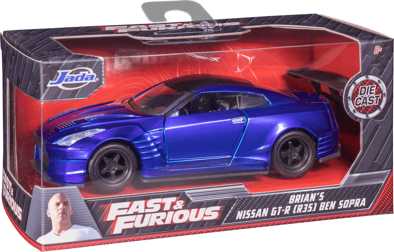 JAD98270 Fast and Furious - 2009 Nissan Ben Sopra GT-R 1:32 Hollywood Ride - Jada Toys - Titan Pop Culture